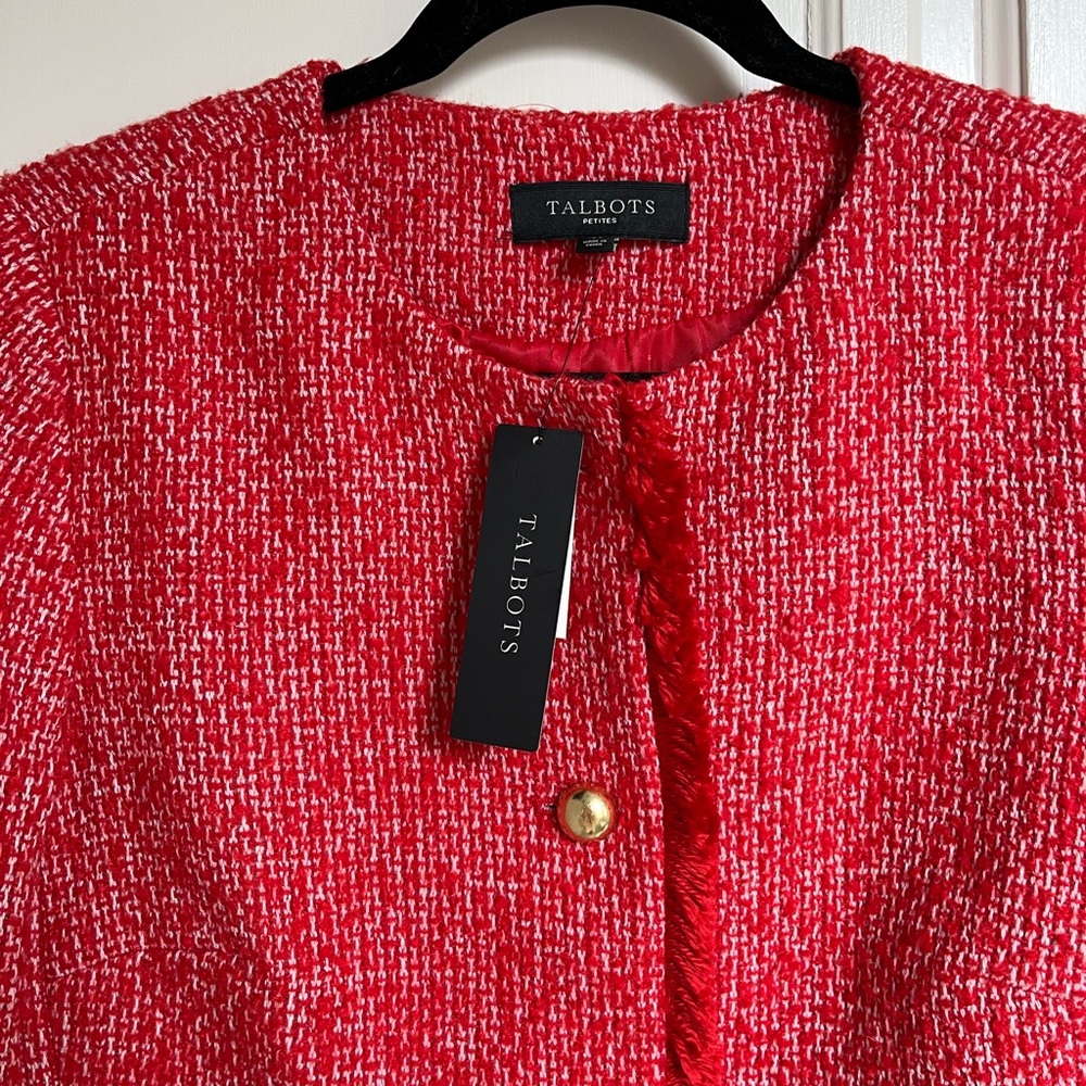 Talbots Blazer Coat